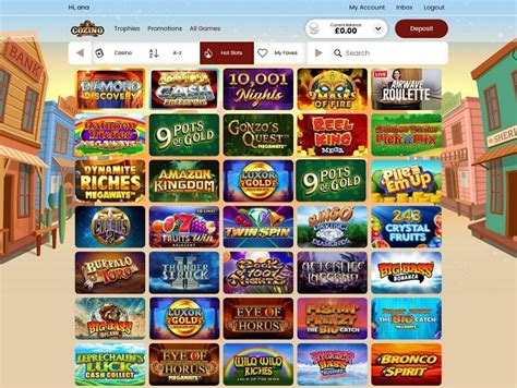cozyno casino|cozino saloon live casino.